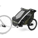Thule Chariot Lite Sykkelvogn Double Vintage Green