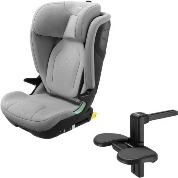 Thule Palm Beltestol ink. fotstøtte Grå i gruppen Bilstoler / Bilsete for hvert steg / Beltestoler hos Köpbarnvagn (THUL99000114)
