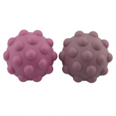Tiny Tot Sensory Silicone Fidget Small Balls - Grape
