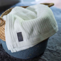 Vinter & Bloom Soft Grid Øko Helseteppe Bright White