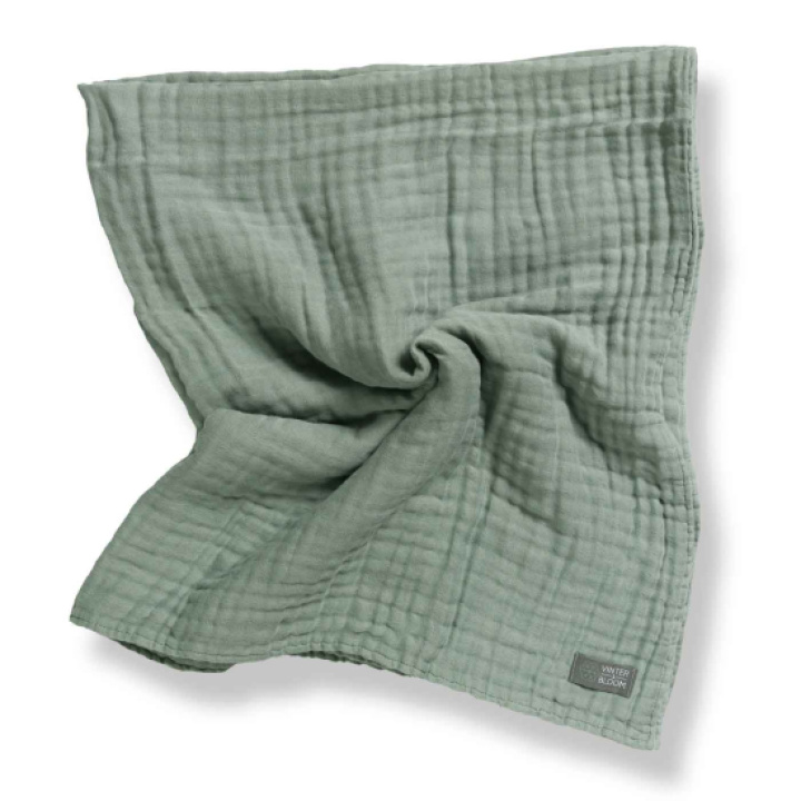 Vinter & Bloom Teppe Muslin Øko Jade Green