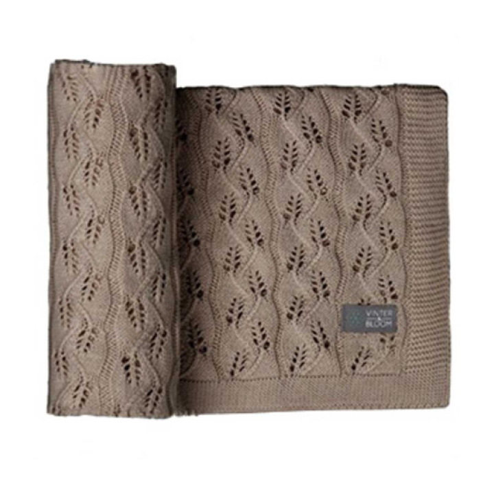 Vinter & Bloom Teppe Moment EKO Taupe Brown i gruppen Barnevogner / Tilbehør / Pledder / Helsetepper hos Köpbarnvagn (VIBL40046-6)