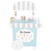 Morsom og pen iskrem kiosk for barnet ditt