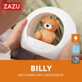 Zazu Nattlampe Billy the Bear Gul